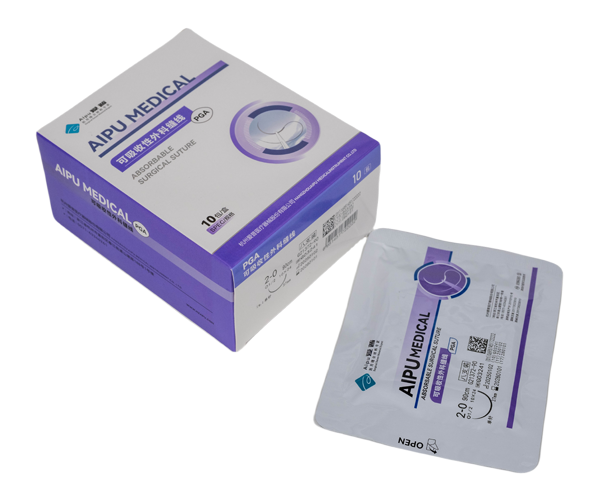 可吸收性外科縫線(PGA)多支裝