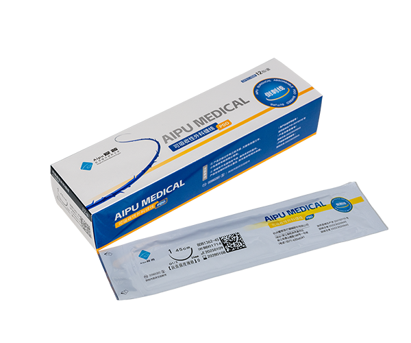 可吸收 PDO 倒刺免打結縫線(黑針)